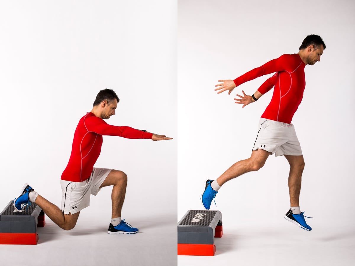 Bulgarian Squat Jump