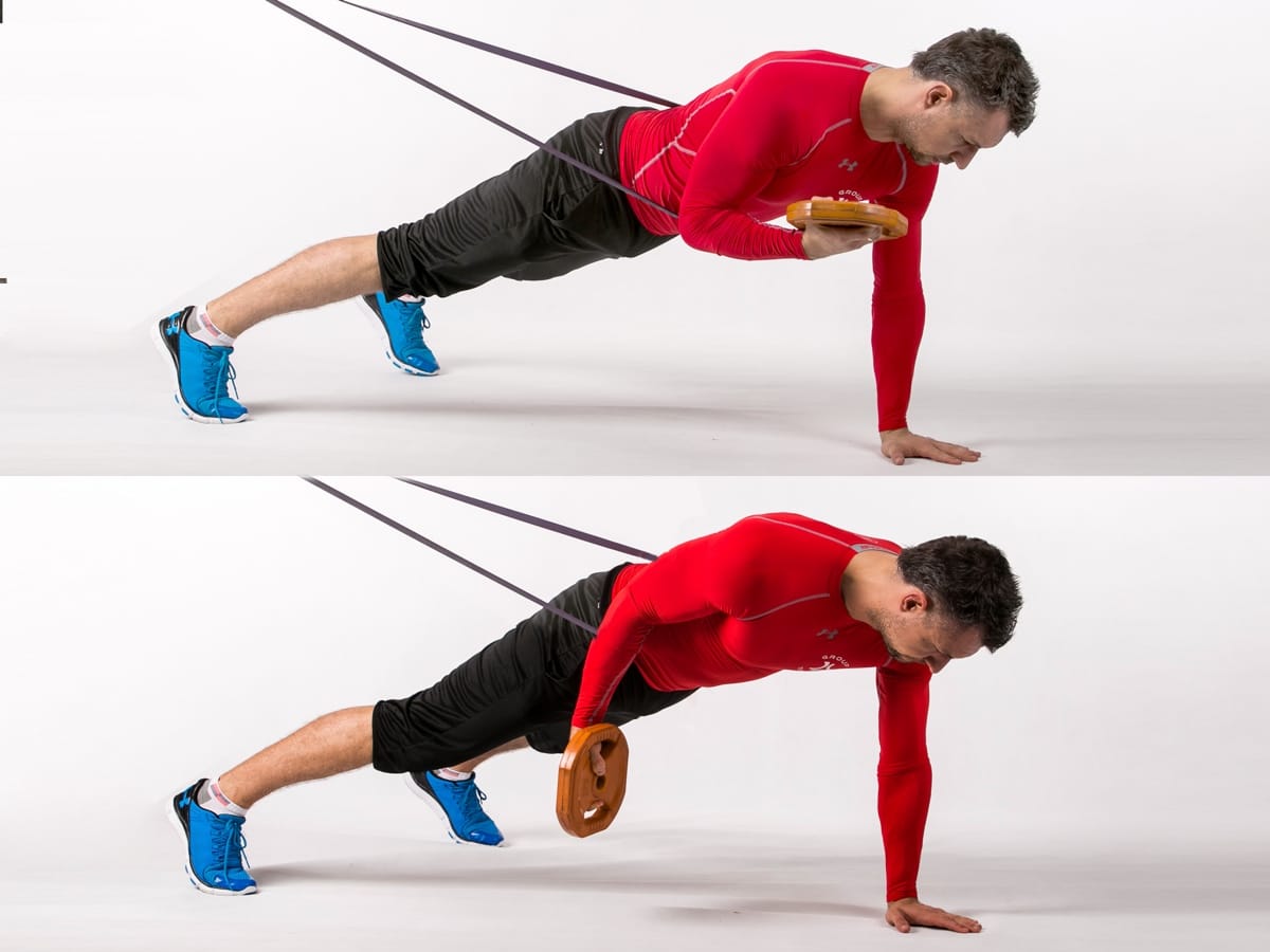 Hammer Curl Plank