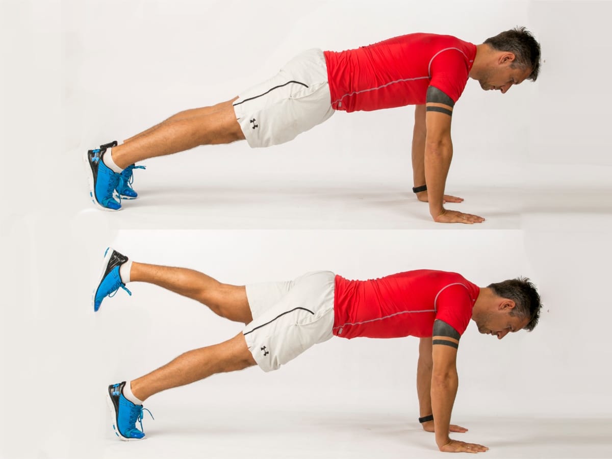 Plank Leg Lift