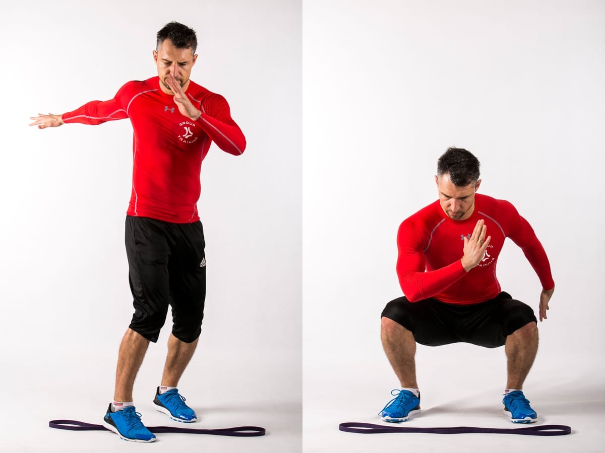 Rotation Squat