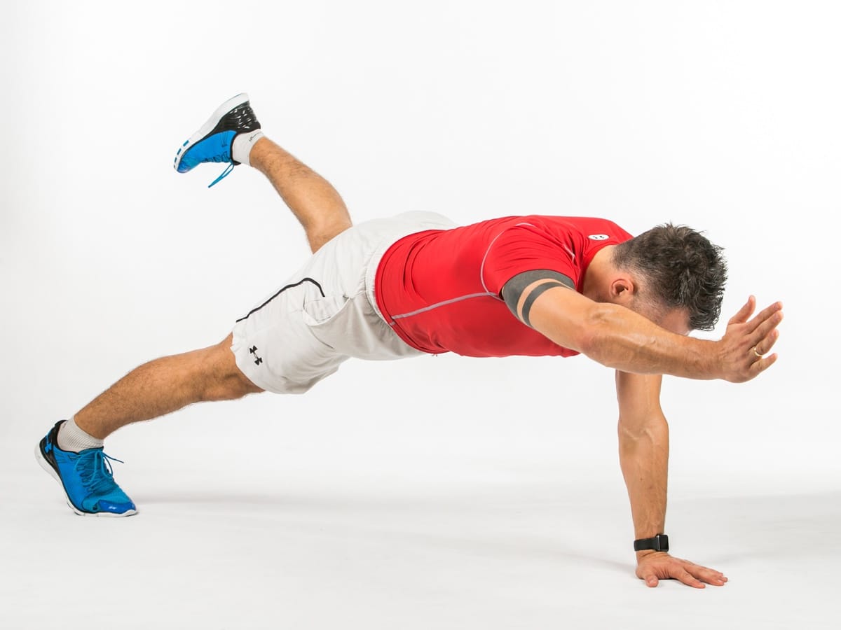 Superman Plank Hold
