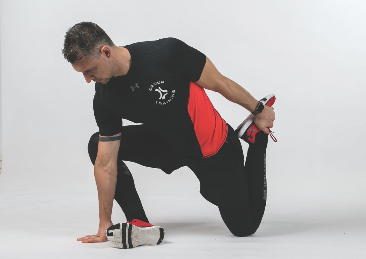 Low Kneeling Quad Stretch