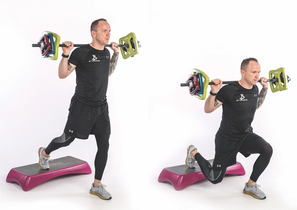 Bulgarian Back Squat