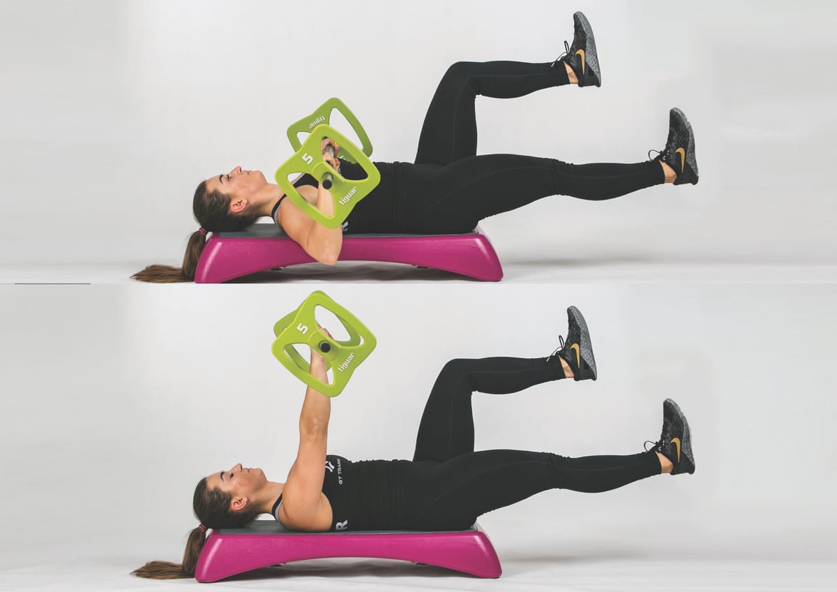 Bench Press Single Leg