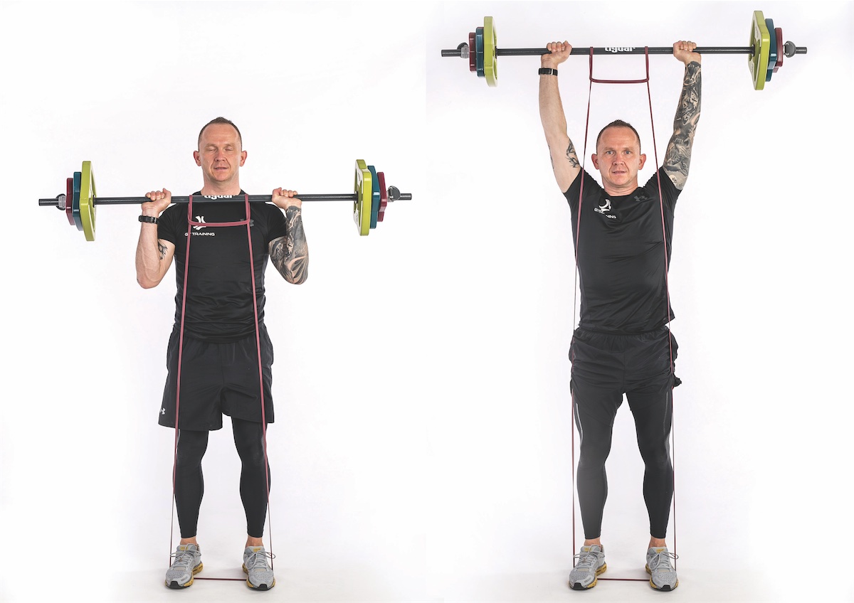 Band & Barbell Press