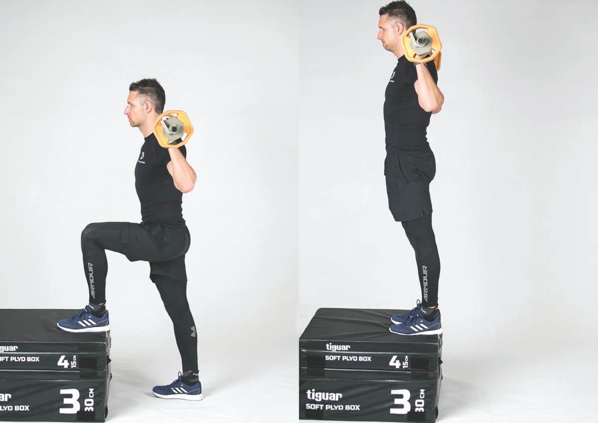 Barbell Step Up