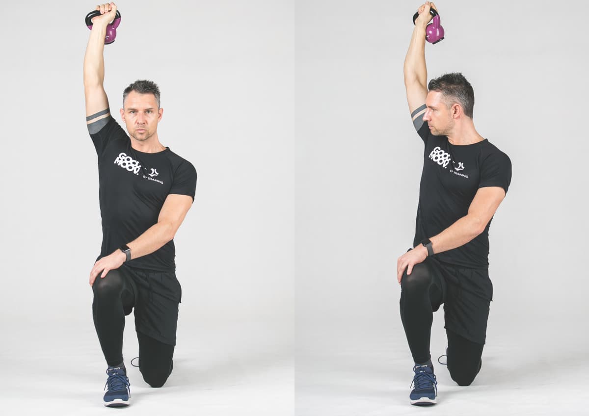 Half-Kneeling KB Sky Reach