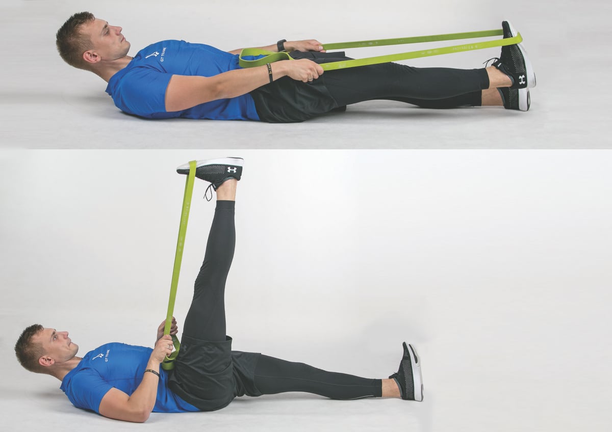 Hamstring Band Stretch