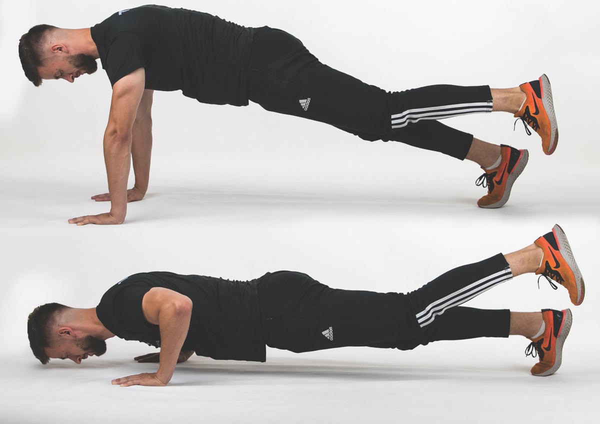 Push-up Single Leg