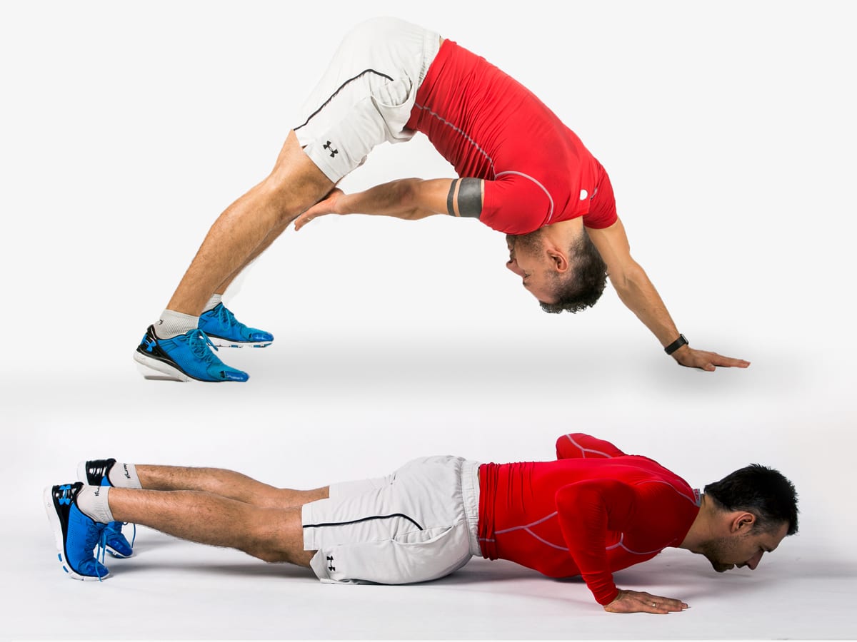 Knee Tap Push-up
