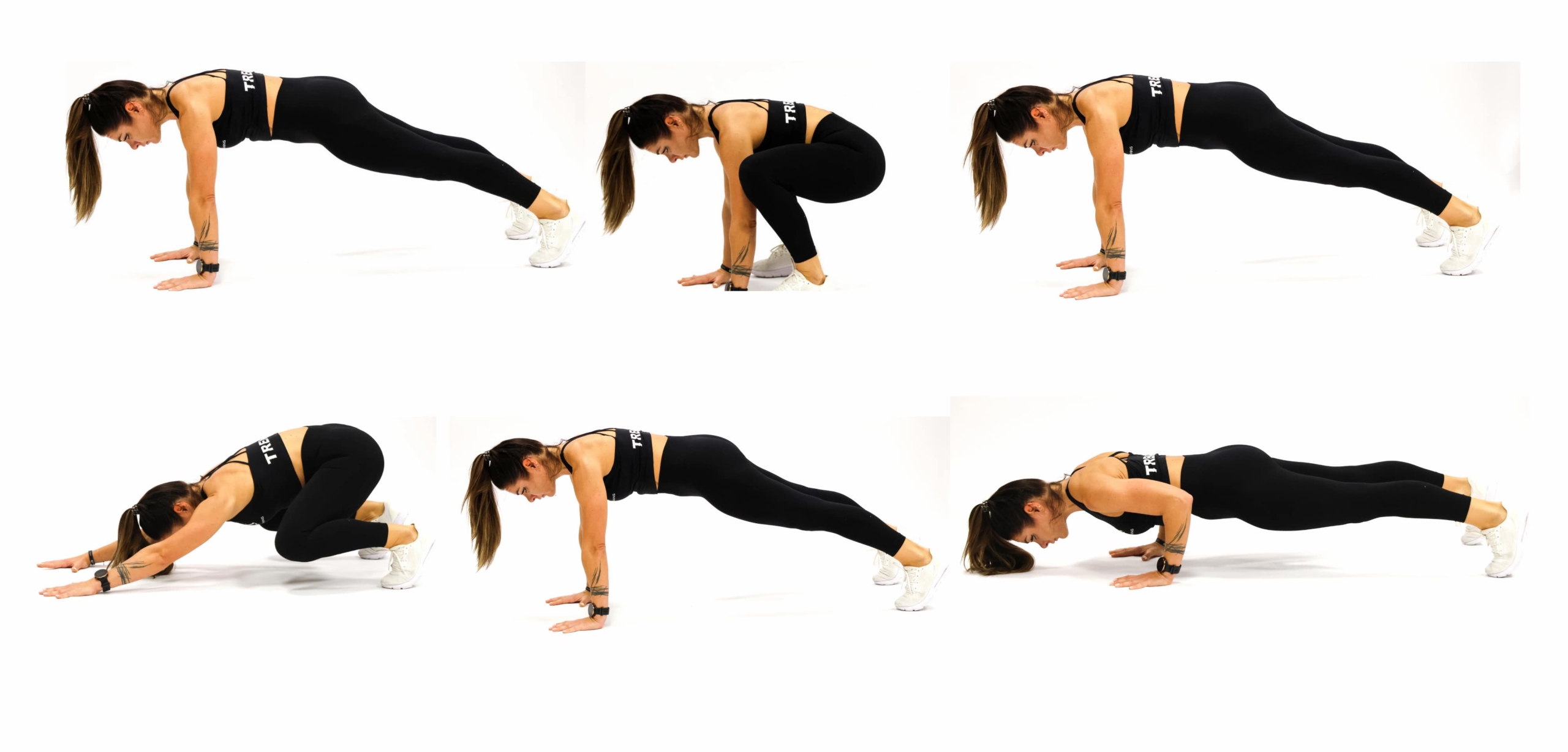 Leap & Blast-Off Push-up